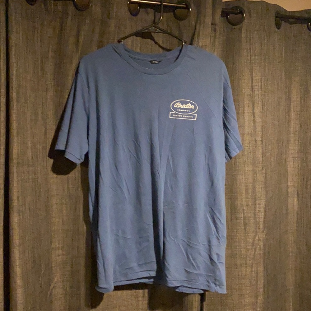 Brixton blue t-shirt.